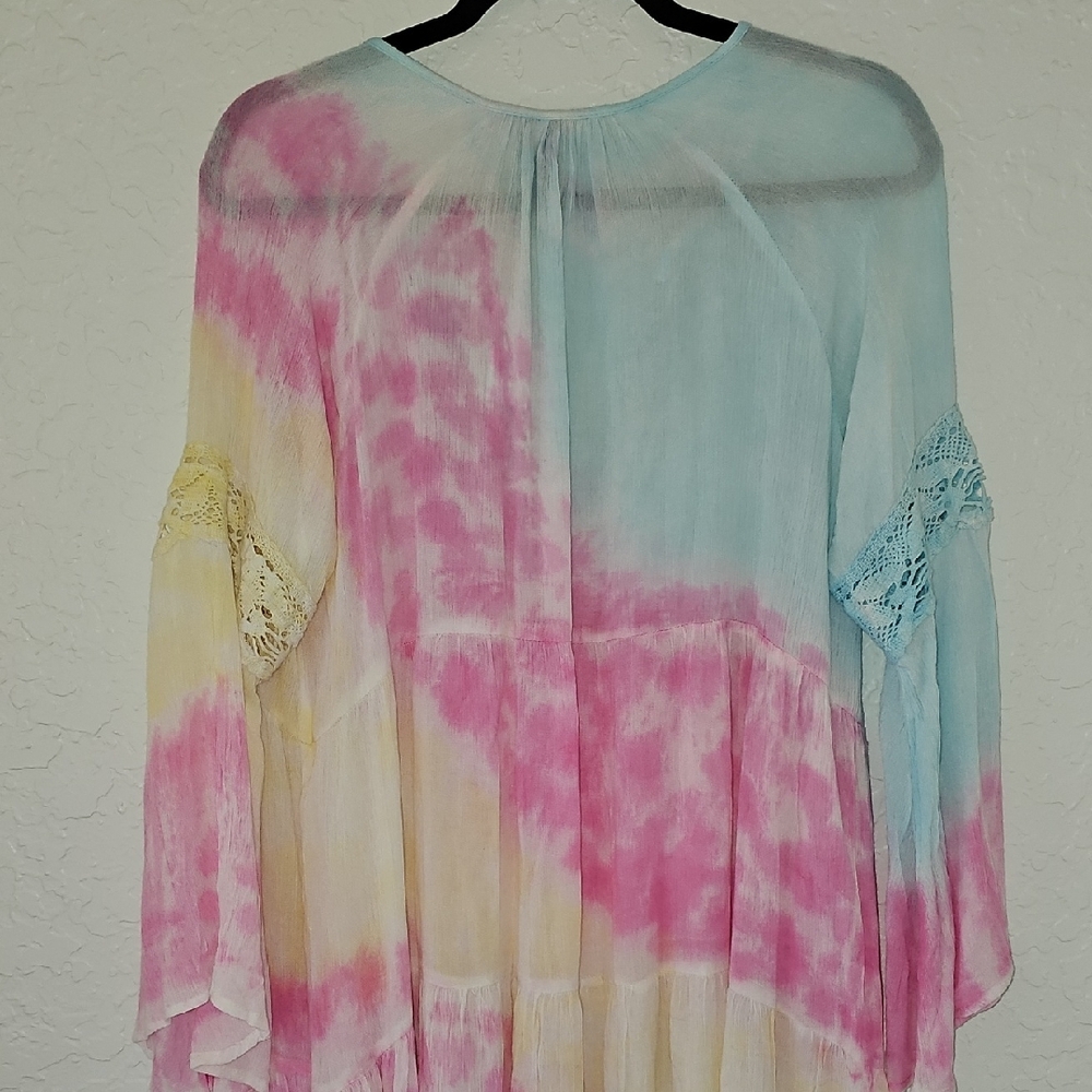 Tie-Dye Dress/Beach Cover-up - Picture 11 of 17